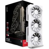 Placa video XFX AMD Radeon RX 9070 XT Swift Triple Fan White 16 GB, GDDR6, 256 bit