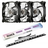 Kit Ventilatoare Segotep RexGB 1200, 120mm, 3 bucati