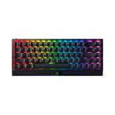 Tastatura Razer BlackWidow V3 Mini HypS PhEd Yellow, RGB LED, USB, Black