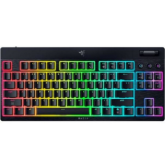 Tastatura Razer Blackwidow V4 BlackWidow Tenkeyless HyperSpeed Yellow Switch, USB Wireless/Bluetooth/USB-C, Black