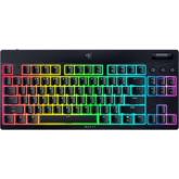 Tastatura Razer BlackWidow V4 low profile TKL HyperSpeed Green Clicky Switch, RGB LED, USB/USB Wireless/Bluetooth, Black