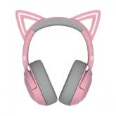 Casti cu microfon Razer Kraken Kitty V2, Bluetooth, Pink-Grey