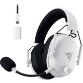 Casti cu microfon BlackShark V3, Bluetooth/USB/USB Wireless, White