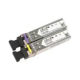 Transceiver Mikrotik S-4554LC80D, 1490nm/1550nm, Single Mode, 80km, LC 