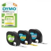 Pack Etichete Dymo LETRATAG 12mmx4m 