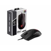 Mouse Optic MSI Clutch GM41 Lightweight V2, USB, Black