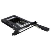 Rack HDD Startech S25SLOTR, 2.5inch, SATA, Black