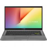 Laptop ASUS VivoBook S14 S433EA-KI2069, Intel Core i5-1135G7, 14inch, RAM 8GB, SSD 512GB, Intel Iris Xe Graphics, No OS, Indie Black