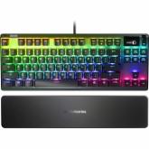 Tastatura SteelSeries Apex 7 TKL QX2, RGB LED, Layout US, USB, Black