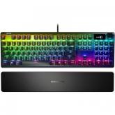 Tastatura SteelSeries Apex 7, RGB LED, Layout US, USB, Black