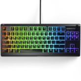 Tastatura SteelSeries Apex 3 TKL, RGB LED, Layout UK, USB, Black