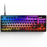 Tastatura SteelSeries Apex Pro TKL (2023), RGB LED, Layout US, USB-C, Black