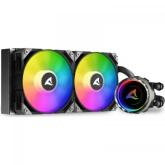 Cooler procesor Sharkoon S80 RGB AIO, 2x 120mm