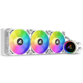 Cooler procesor Sharkoon S90, ARGB LED, 3 x 120 mm, White