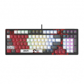 Tastatura A4tech S98 Naraka, RGB LED, USB, Black