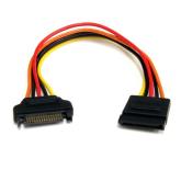 Cablu Startech SATAPOWEXT8, SATA male - SATA female, 0.20m