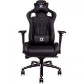 Scaun gaming Tt eSPORTS by Thermaltake X FIT Real Leather, Black