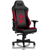 Scaun gaming Noblechairs Hero Doom Edition, Black-Red