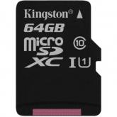Memory Card microSDXC Kingston Canvas Select 64GB, Class 10, UHS-I U1