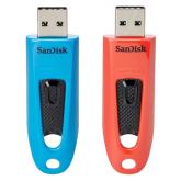 Stick memorie SanDisk by WD Ultra 64GB, USB 3.0, 2 bucati