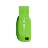 Stick memorie SanDisk by WD Cruzer Blade 32GB, USB 2.0,  Electric Green