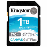 Memory Card SDXC Kingston SDG3/1TB, 1TB, Class 10, UHS-I U3, V30, A2