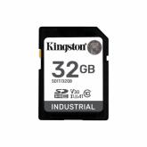 Memory Card SDHC KINGSTON Industrial 32GB, Class 10, UHS-I U3, V30, A1