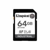 Memory Card SDXC KINGSTON Industrial 64GB, Class 10, UHS-I U3, V30, A1