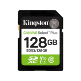Memory Card microSDXC Kingston Canvas Select Plus SDS3 128GB, Class 10, UHS-I U1, V10, A1