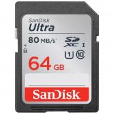 Memory Card SDXC SanDisk by WD Ultra 64GB, UHS-I U1, Class 10