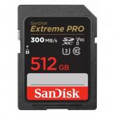 Memory Card SDXC SanDisk by WD Extreme PRO 512GB, Class 10, UHS-II U3