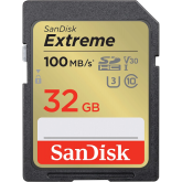 Memory Card SDHC SanDisk by WD Extreme 32GB, Class 10, UHS-I U3, V30