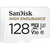 Memory Card microSDXC SanDisk by WD High Endurance 128GB, Class 10, UHS-I U3, V30 + Adaptor SD