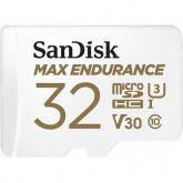 Memory Card microSDHC SanDisk by WD Max Endurance 32GB, Class 10, UHS-I U3, V30 + Adaptor SD