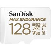 Memory Card microSDXC SanDisk by WD Max Endurance 128GB, Class 10, UHS-I U3, V30 + Adaptor SD