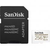Memory Card microSDXC SanDisk by WD Max Endurance 256GB, Class 10, UHS-I U3, V30 + Adaptor SD