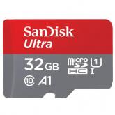 Memory Card microSDXC SanDisk by WD Ultra 32GB, Class 10, UHS-I U1, A1 + Adaptor SD