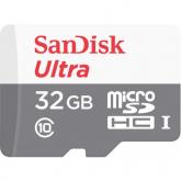 Memory Card microSDHC SanDisk by WD Ultra 32GB, Class 10, UHS-I + Adaptor SD