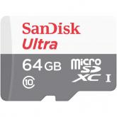 Memory Card microSDXC SanDisk by WD Ultra 64GB, Class 10, UHS-I
