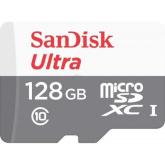 Memory Card MicroSDXC Sandisk by WD Ultra Lite 128GB, Class 10, UHS-I U1