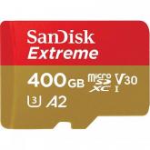 Memory Card microSDXC SanDisk by WD Extreme 400GB, Class 10, UHS-I U3, V30, A2 + Adaptor SD