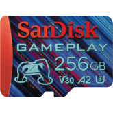 Memory Card microSDXC SanDisk by WD GamePlay 256GB, UHS-I U3, V30, A2