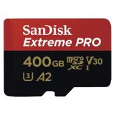 Memory Card microSDXC SanDisk by WD Extreme PRO 400GB, Class 10, UHS-I U3, V30, A2 + Adaptor SD