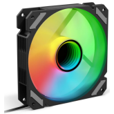Ventilator Sharkoon SHARK Mirror PWM, RGB LED, 120 mm, Black