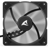 Ventilator Sharkoon SilentStorm BW120 PWM, 120 mm, Black-White