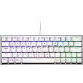 Tastatura Cooler Master SK620, RGB LED, USB, Silver White