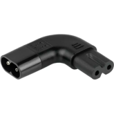 Adaptor Cable Master SKA-0871S, IEC C8 male - IEC C7 female, Black