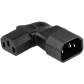 Adaptor Cable Master SKA-1432S, IEC C13 male - IEC C14 female, Black