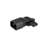 Adaptor Cable Master SKA-1471S, IEC C14 male - IEC C7 female, Black