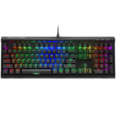 Tastatura Sharkoon SKILLER SGK60 Kailh BOX White, RGB LED, USB, Black